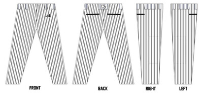 Texas Rynos Custom Long Relaxed Baseball Pant #BP3C
