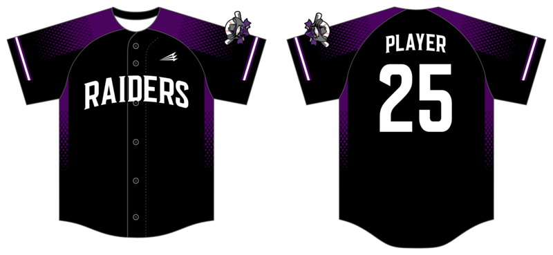 Raiders Custom HexaFlex Baseball Jersey #J4