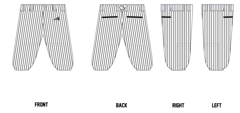 Texas Rynos Custom Knicker Baseball Pant #BP3D