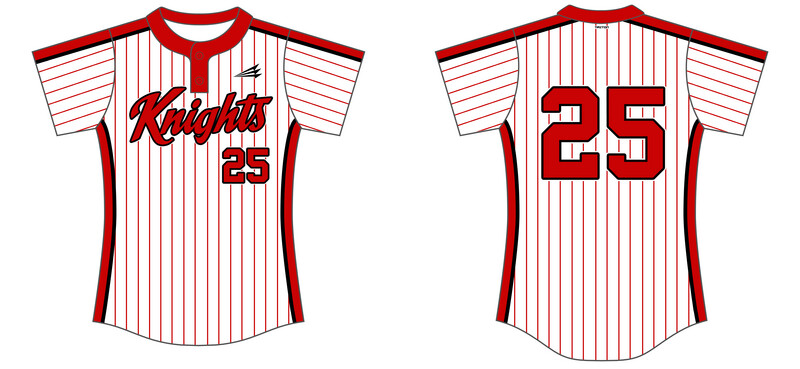 Triad Knights Custom HexaFlex Softball Jersey #J1D