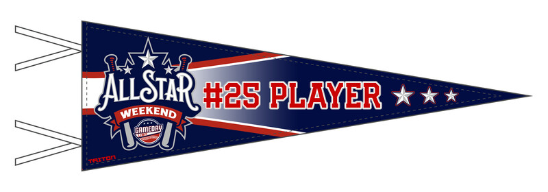 Game Day USA All-Star Weekend Custom Pennant #PF1