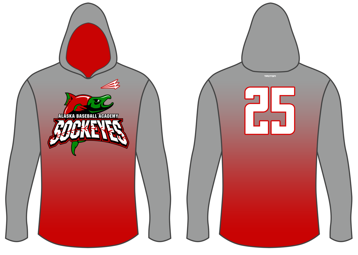 Alaska Baseball Academy Sockeyes Custom NanoZip #NH2
