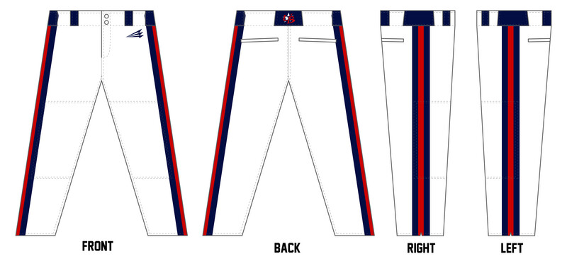 United Baseball Custom Long Relaxed Baseball Pant #BP2