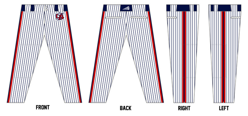 United Baseball Custom Long Relaxed Baseball Pant #BP4B