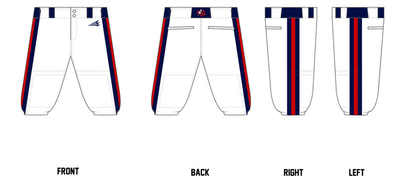 United Baseball Custom Knicker Baseball Pant #BP2B