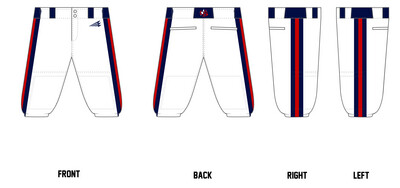 United Baseball Custom Knicker Baseball Pant #BP2B