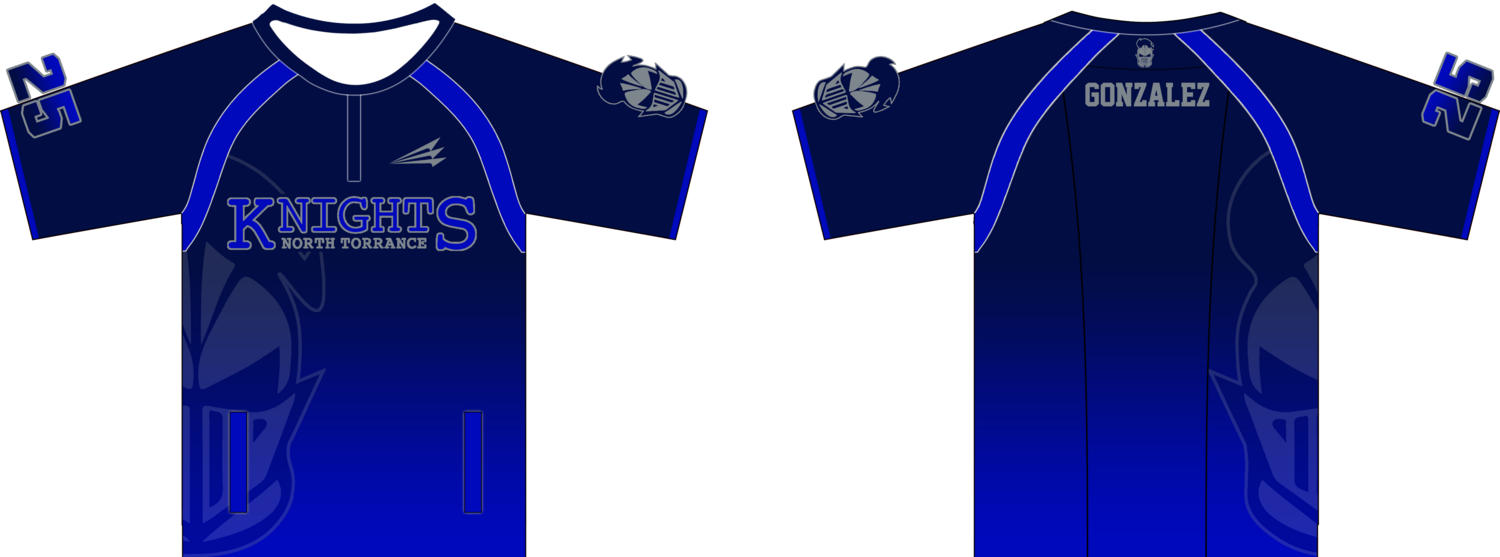North Torrance Knights Custom Cage Jacket #CC3D