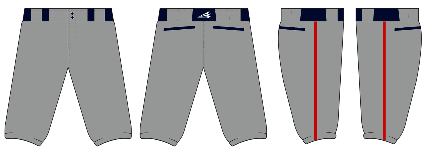 Tombigbee Tribe Stacheman Elite Custom Knicker Baseball Pants #BP9C