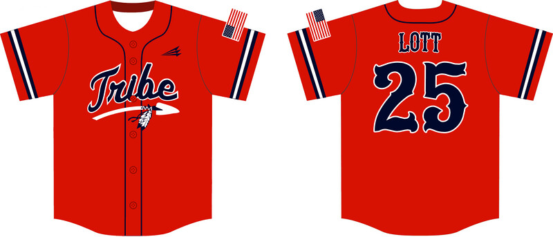 Tombigbee Tribe Custom Nanodri Baseball Jersey #J10