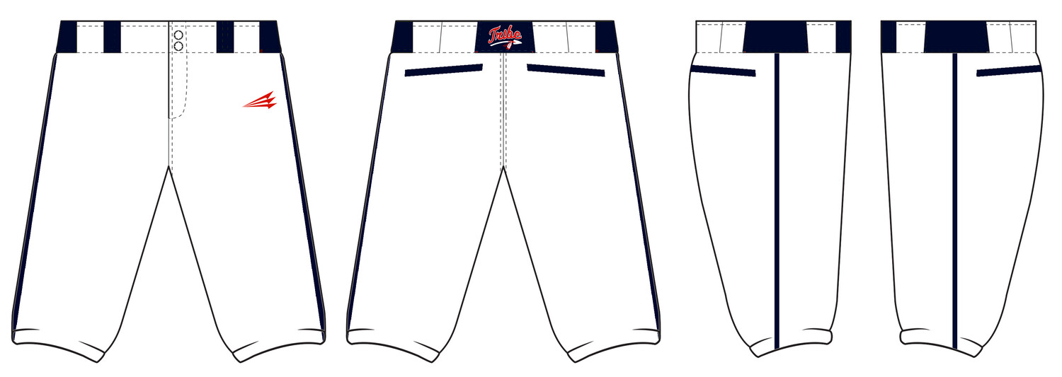 Tombigbee Tribe Stacheman Elite Custom Knicker Baseball Pants #BP12B