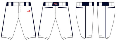 Tombigbee Tribe Stacheman Elite Custom Knicker Baseball Pants #BP12B