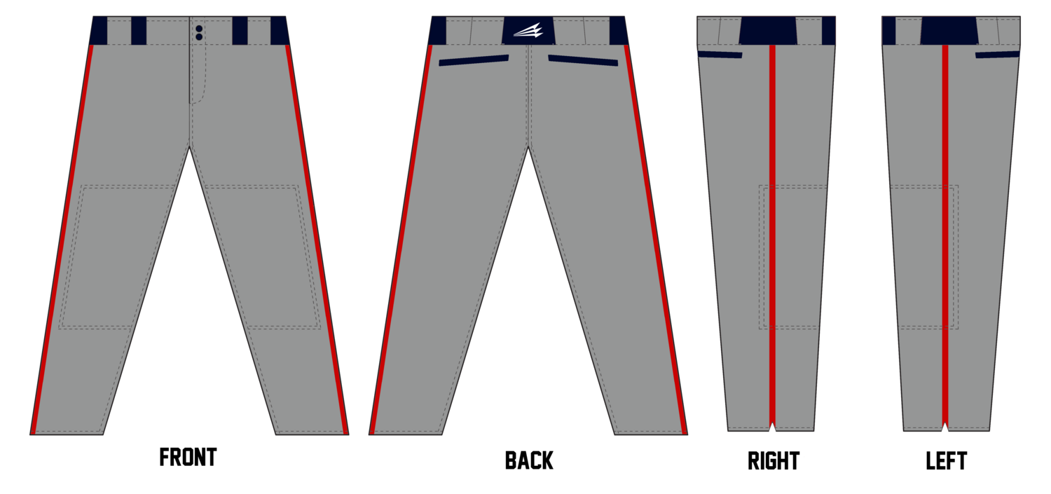 Tombigbee Tribe Stacheman Elite Custom Long Baseball Pants #BP9D