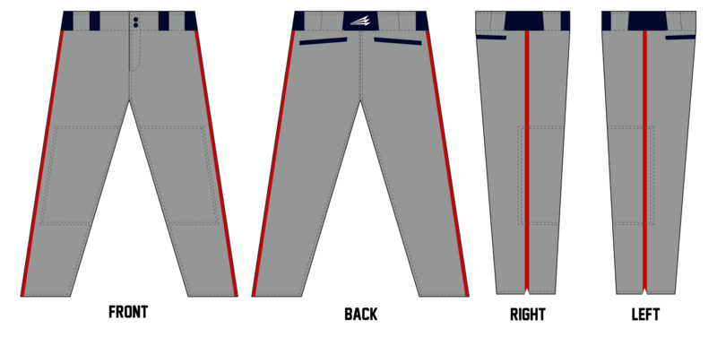 Tombigbee Tribe Stacheman Elite Custom Long Baseball Pants #BP9D