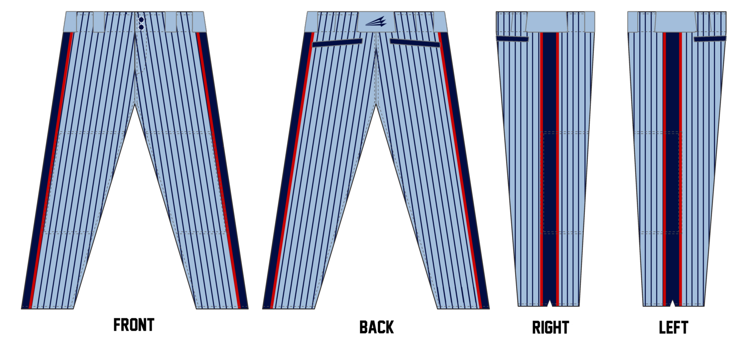 Tombigbee Tribe Stacheman Elite Custom Long Baseball Pants #BP20D