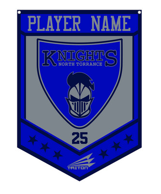 North Torrance Knights Custom Banner #CB1