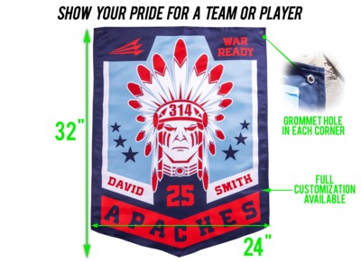 Extreme Baseball Club (Cook) Custom Banner #CB1