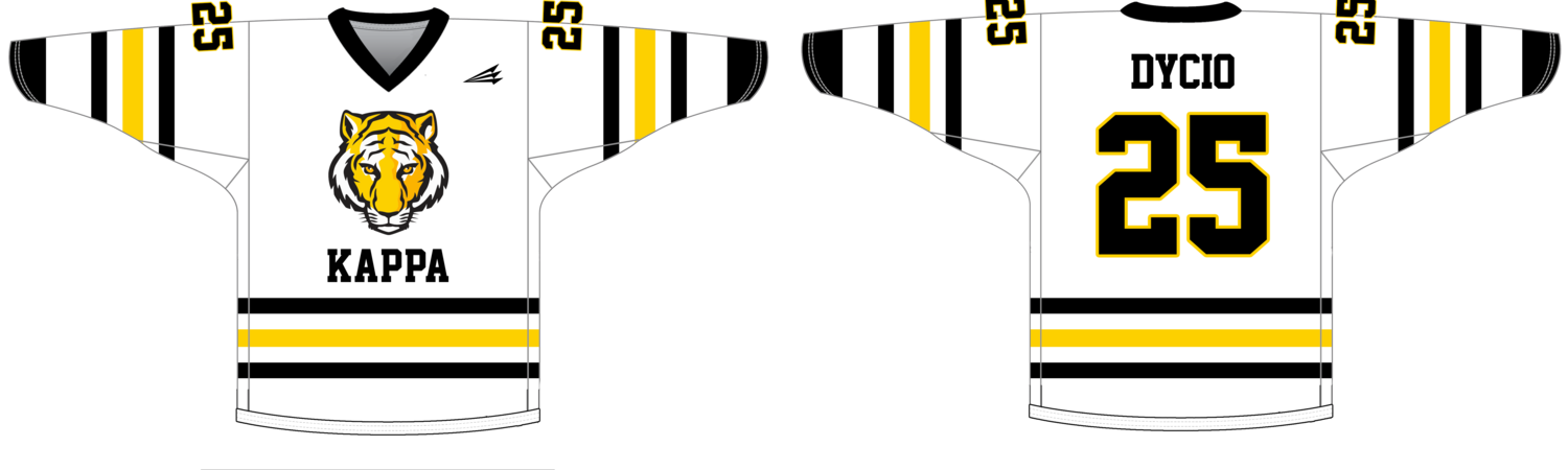 DePauw Kappa Kappa Gamma Custom NanoDri Hockey Jersey #J3b