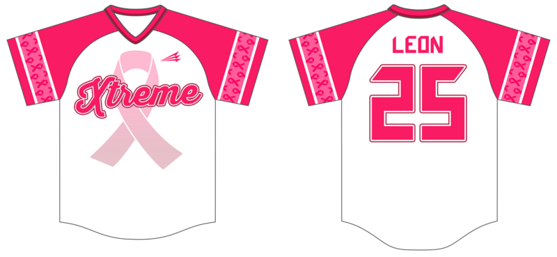 Team Xtreme Custom NanoDri Baseball Jersey #J14