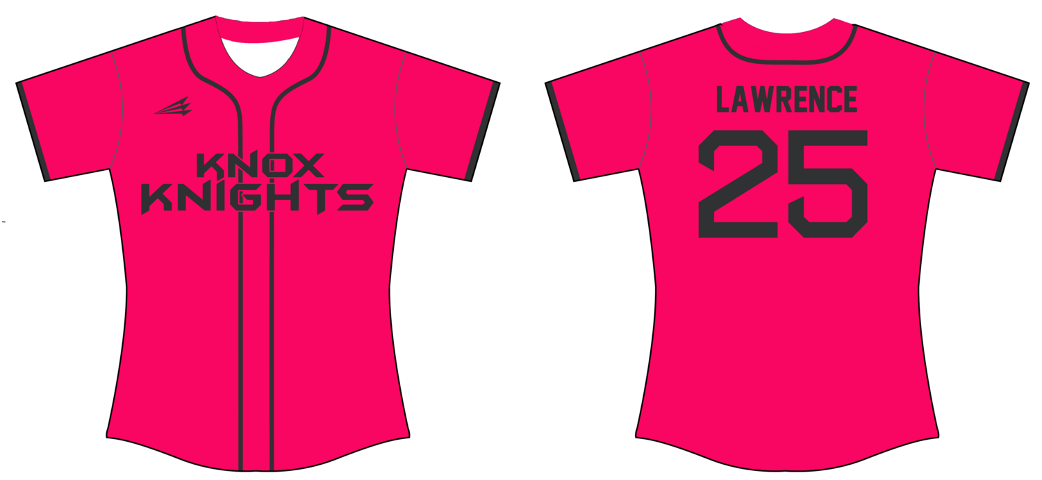 Knox Knights Custom HexaFlex Softball Jersey #J5b