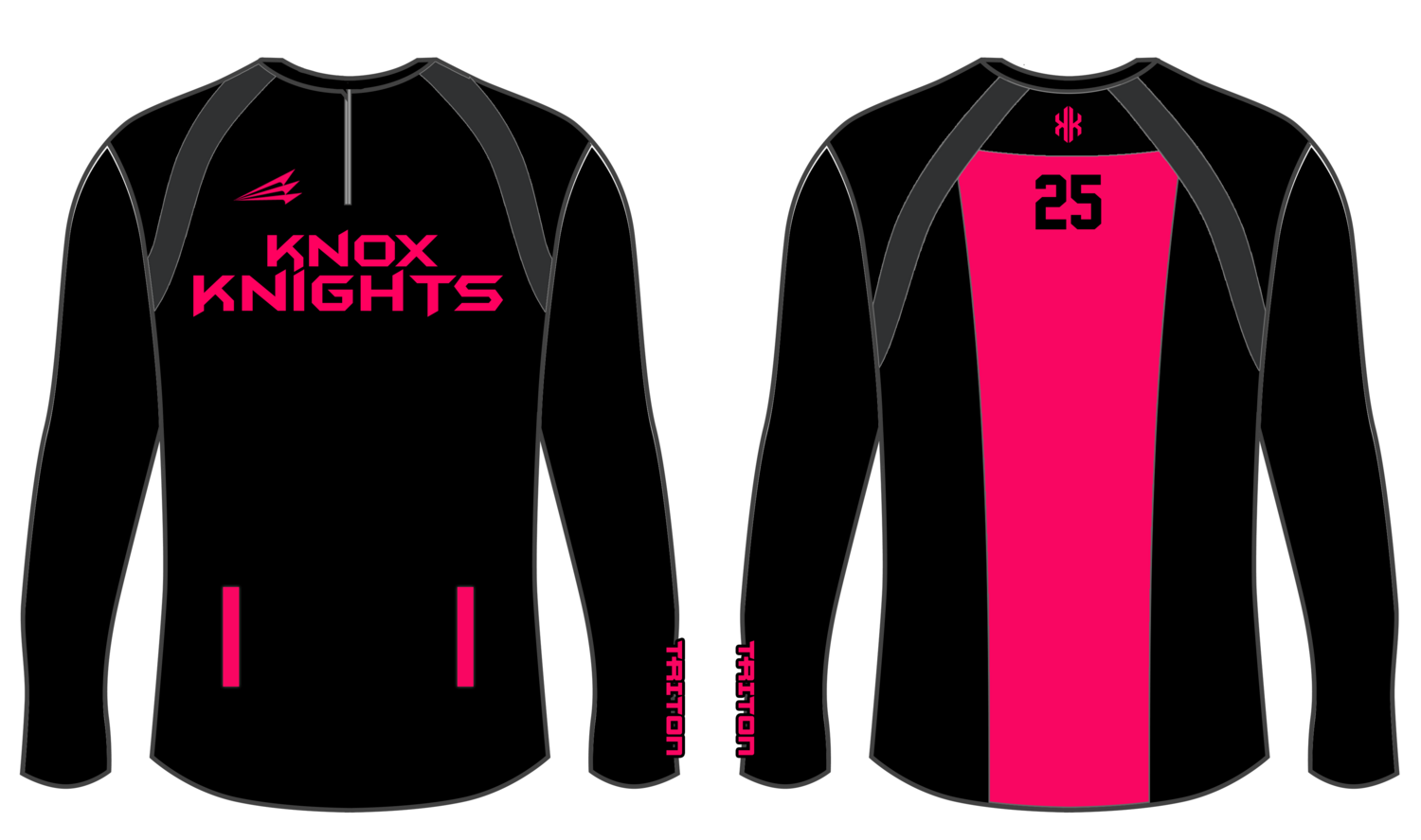 Knox Knights Custom Longsleeve Cage Jacket #LCC1