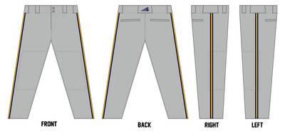 West Maui Brewers Stacheman Elite Custom Pro-Fit Baseball Pants #BP3E