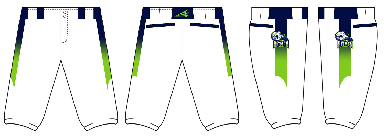 1 TEMPLATE Custom FIT Baseball Pant #BPX