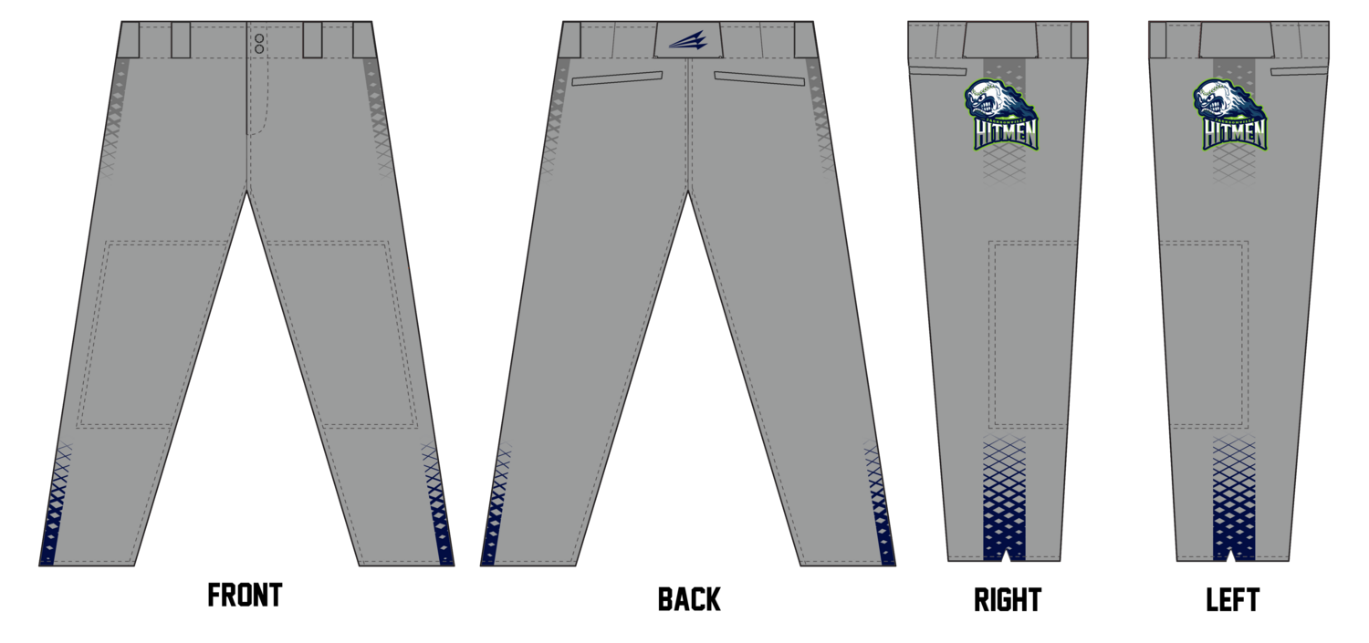 1 TEMPLATE Custom FIT Baseball Pant #BPX