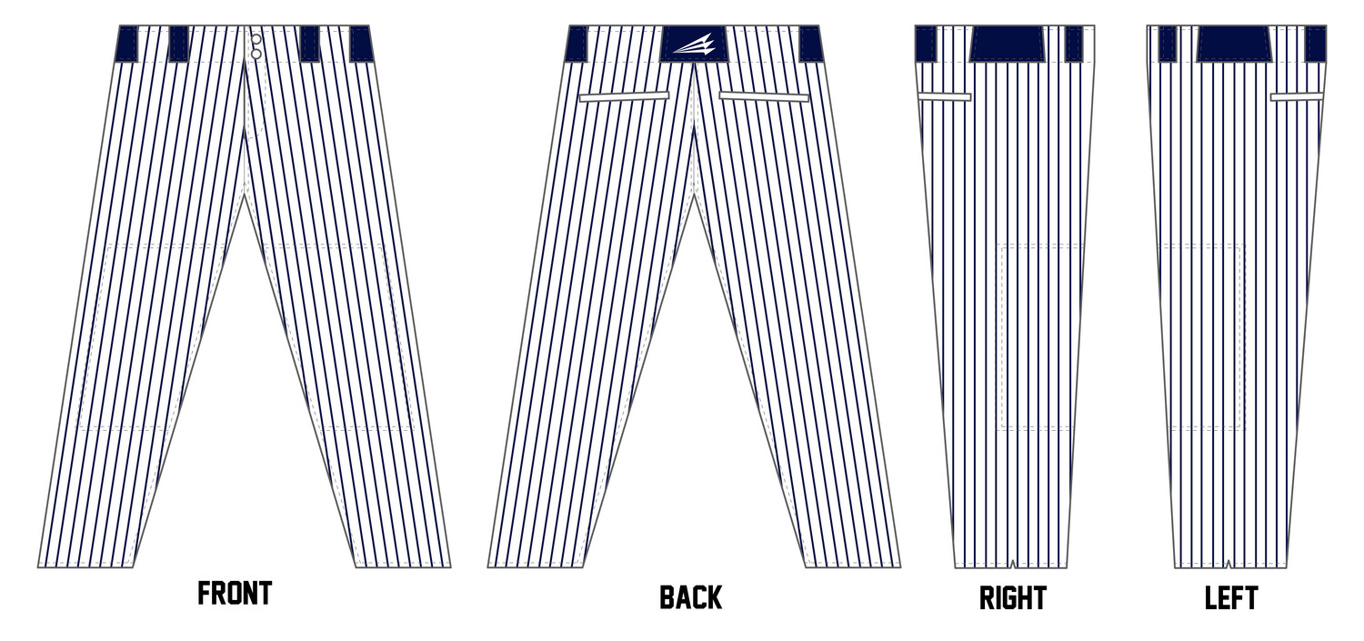 Bandits Custom Long Relaxed Baseball Pant #BP4