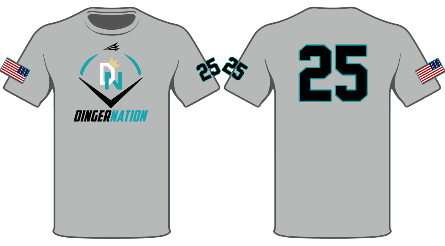 Dinger Nation (Beckman) Custom HyperTee #HT5