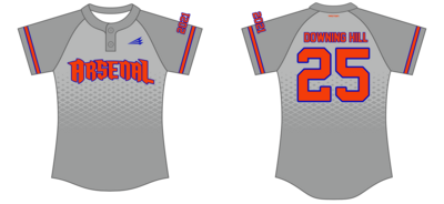 Arsenal (Downing-Hill) Custom HexaFlex Softball Jersey #J4c