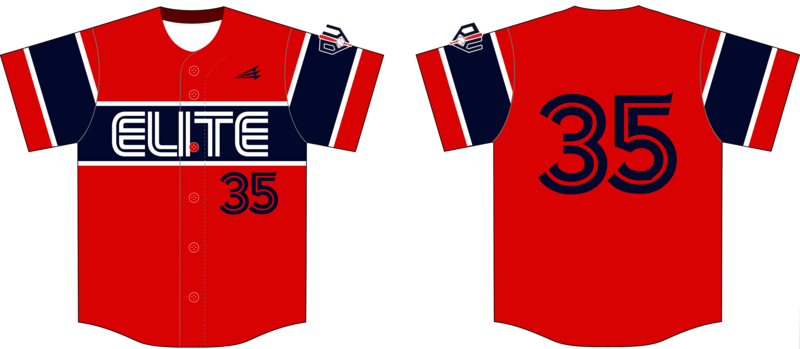PYB Elite Custom NanoDri Baseball Jersey #J3B