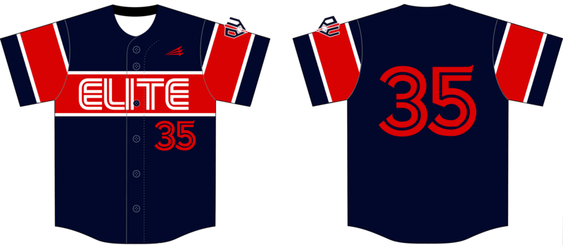 PYB Elite Custom NanoDri Baseball Jersey #J4B