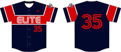 PYB Elite Custom NanoDri Baseball Jersey #J4B