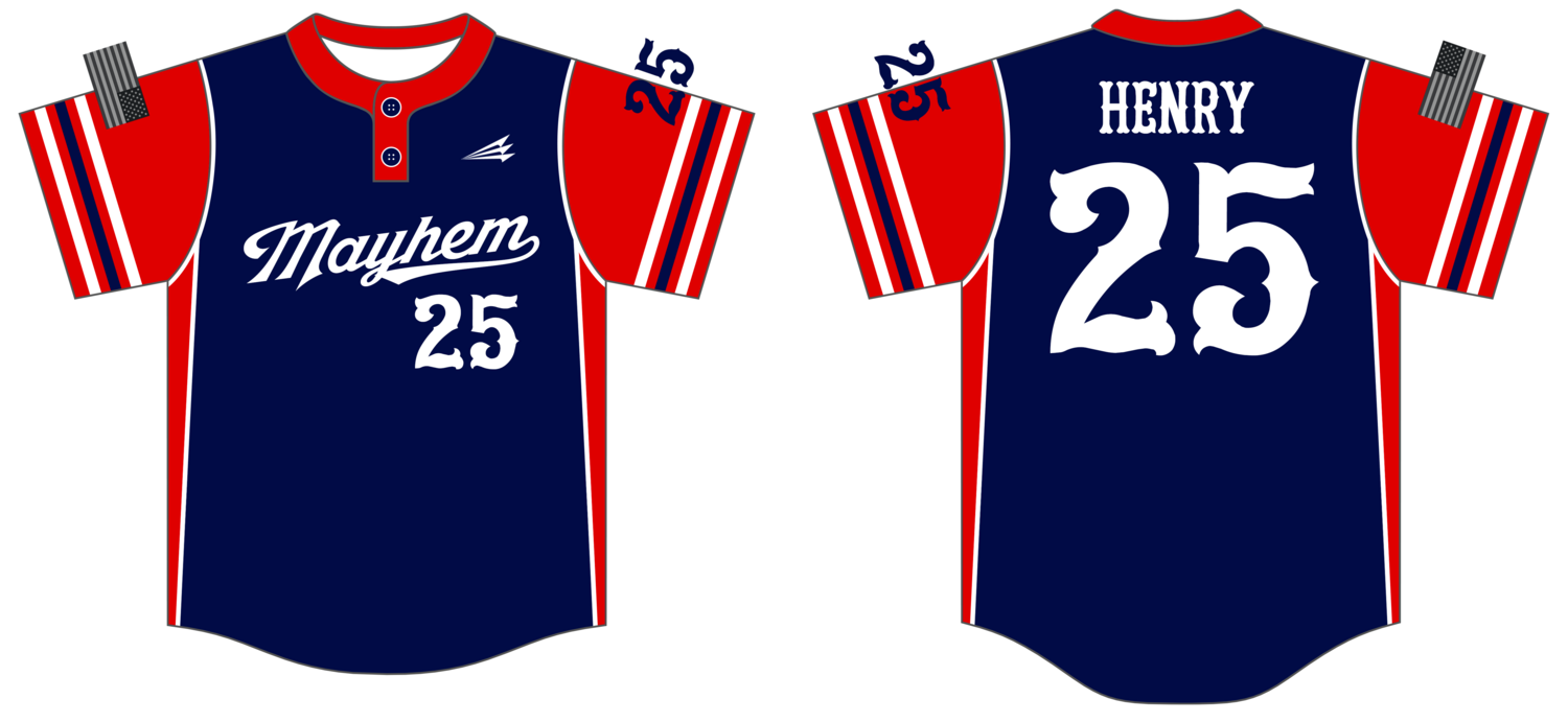 Mayhem Custom HexaFlex Baseball Jersey #J3B