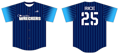Conway Wreckers Custom NanoDri Baseball Jersey #J2B
