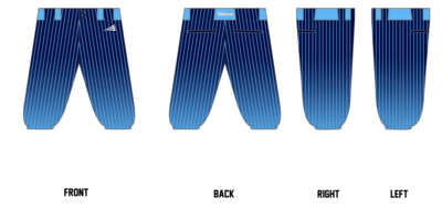 Conway Wreckers Custom Knicker Baseball Pant #BP1B