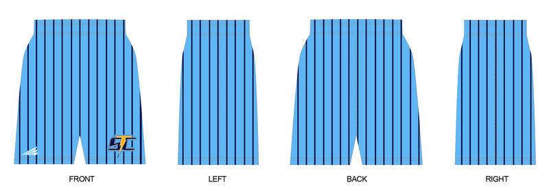 Space Coast Thunder Custom Revolution Pocket Shorts #RV2