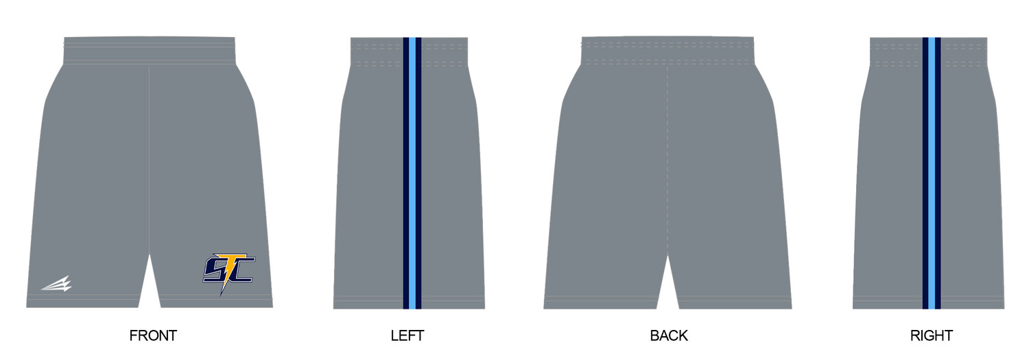 Space Coast Thunder Custom Revolution Pocket Shorts #RV3