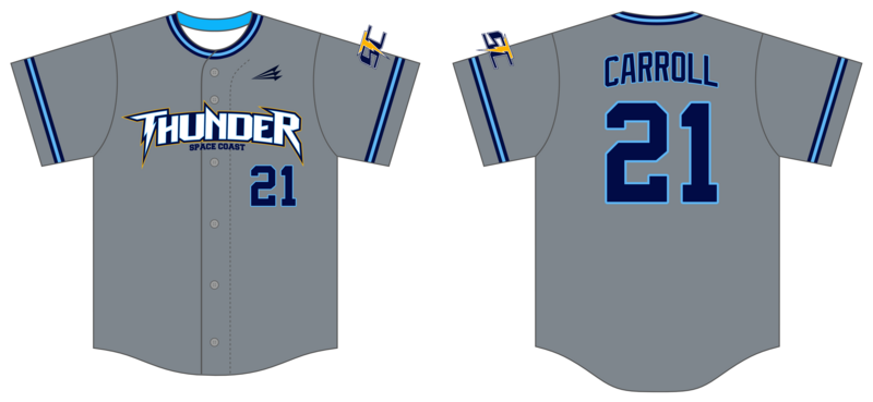 Space Coast Thunder Custom HexaFlex Baseball Jersey #J2C