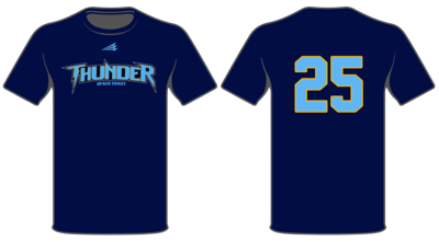 Space Coast Thunder Custom Short Sleeve HyperTee #HT3