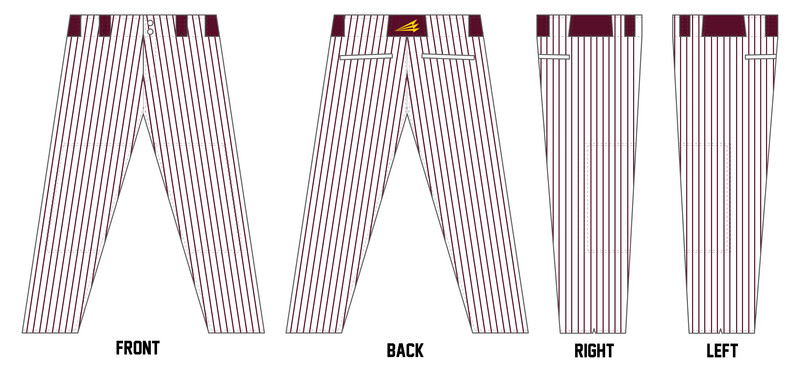 Ankeny JagHawks Custom Long Relaxed Baseball Pant #BP4