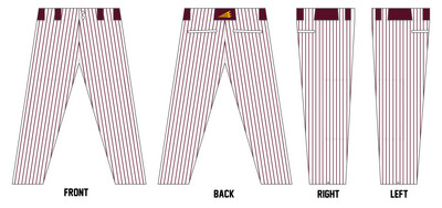 Ankeny JagHawks Custom Long Relaxed Baseball Pant #BP4