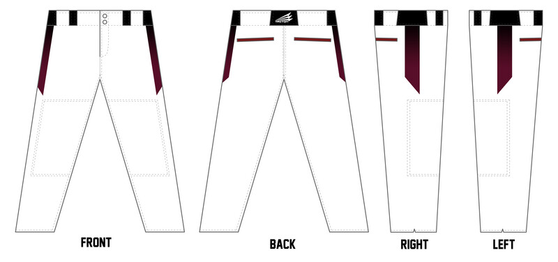 Ankeny JagHawks Custom Long Relaxed Baseball Pant #BP2