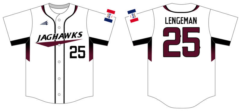 Ankeny JagHawks Custom HexaFlex Baseball Jersey #J2