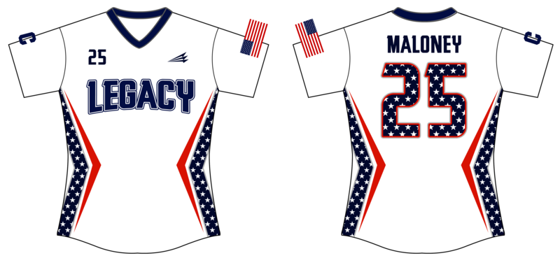 Legacy (Maloney) Custom NanoDri Softball Jersey #J2e
