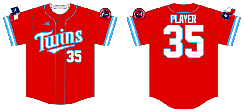 Arlington Twins Custom HexaFlex Baseball Jersey #J2F