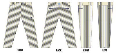 Young Guns (Shepherd) Stacheman Elite Custom Long Baseball Pants #BP2A