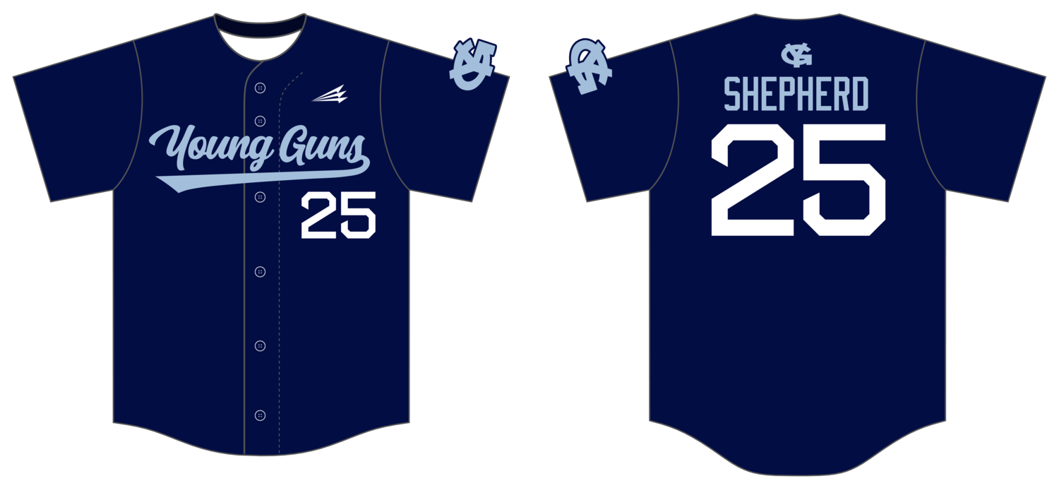 Young Guns (Shepherd) Custom Nanodri Baseball Jersey #J5E