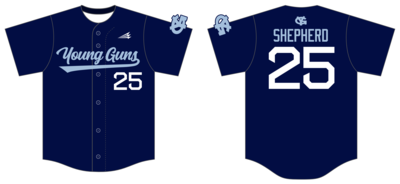 Young Guns (Shepherd) Custom Nanodri Baseball Jersey #J5E