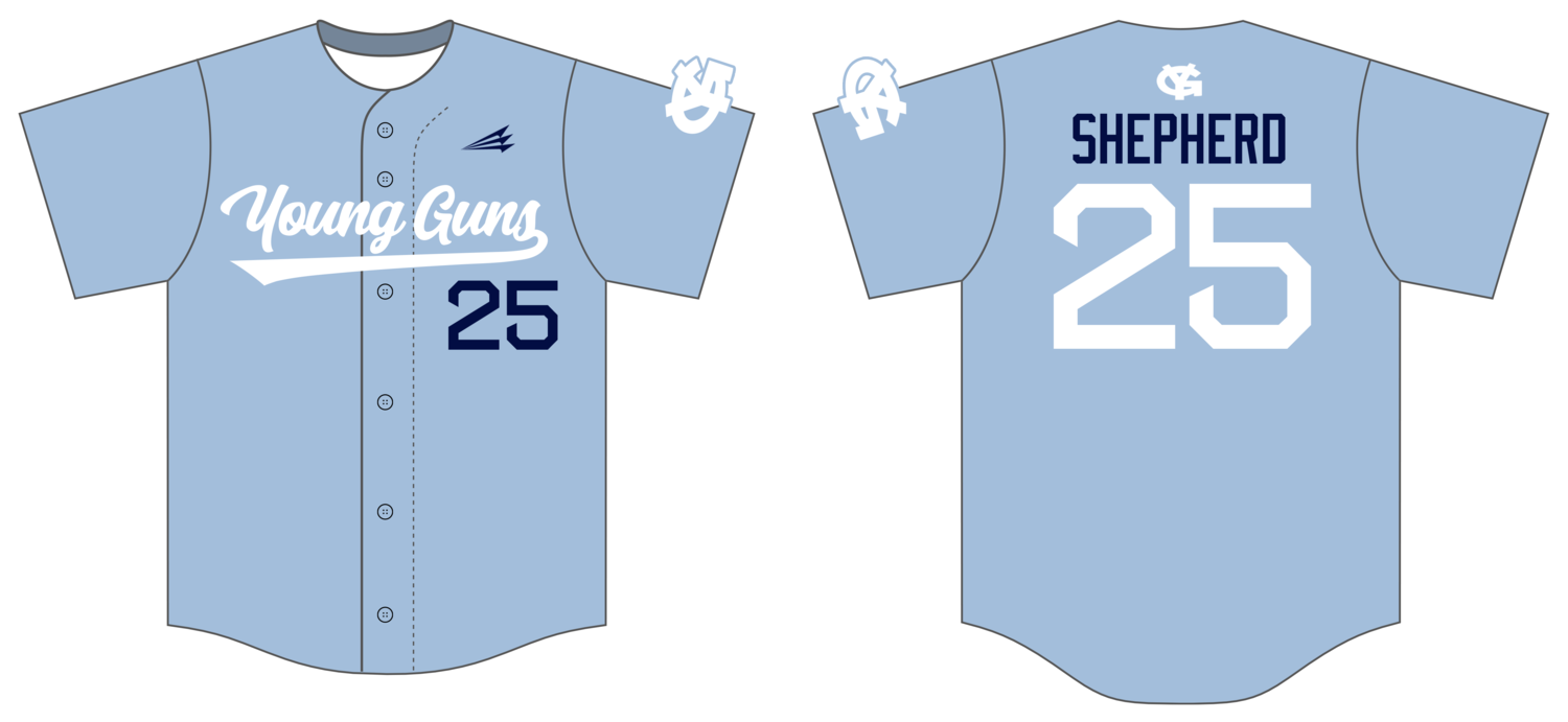 Young Guns (Shepherd) Custom Nanodri Baseball Jersey #J4E